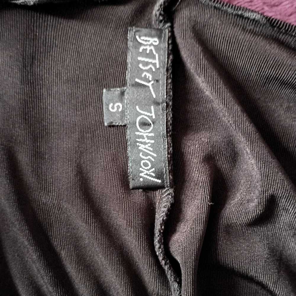 SOLD!!! DO NOT PURCHASE Vintage 90s Betsey Johnson Stretchy Black Jumpsuit - Picture 6 of 7